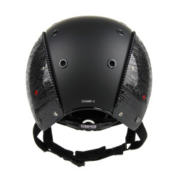 Capacete Casco Champ 3 Preto escovado
