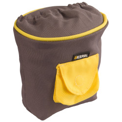 Bolsa de recompensas Pro 500 ml cinza/amarelo Covalliero Bolsa de recompensas Pro 500 ml cinza/amarelo Covalliero
