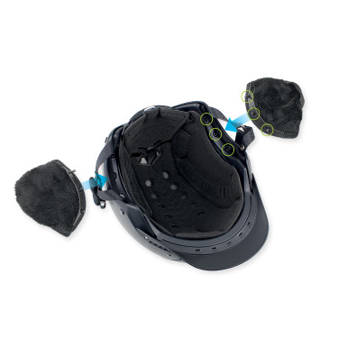 Kit de inverno para capacete Casco Champ 3 Kit de inverno para capacete Casco Champ 3