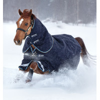 Capa de exterior Horseware Rambo Duo 100g + forro 300g Marinho / azul céu Capa de exterior Horseware Rambo Duo 100g + forro 300g Marinho / azul céu