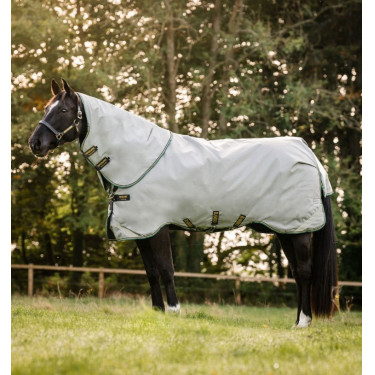 Capa Horseware Rambo Duo 100g com forros Cinzento
