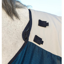 Capa de exterior Horseware Rambo® Summer 0g com disco e forro de 100g Marinho / cinza Azul Capa de exterior Horseware Rambo® Summer 0g com disco e forro de 100g Marinho / cinza Azul