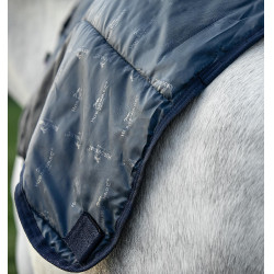 Capa de exterior Horseware Rambo® Summer 0g com disco e forro de 100g Marinho / cinza Azul