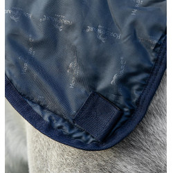 Capa de exterior Horseware Rambo® Summer 0g com disco e forro de 100g Marinho / cinza Azul