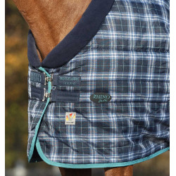 Cobertura de estábulo Horseware Rhino Original Vari-Layer 450g Marinho xadrez / azul-petróleo Azul-marinho Cobertura de estábulo Horseware Rhino Original Vari-Layer 450g Marinho xadrez / azul-petróleo Azul-marinho