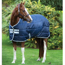 Cobertura Horseware Amigo Insulator 200g 210D Marinho / prateado Azul