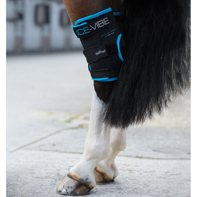 Protetores de jarrete Horseware Ice-Vibe Protetores de jarrete Horseware Ice-Vibe