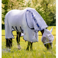 Capa anti-moscas Horseware Amigo Bug Buster Lavanda / azul atlântico Violeta Capa anti-moscas Horseware Amigo Bug Buster Lavanda / azul atlântico Violeta