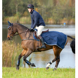 Cobre-rins Horseware Rambo polar impermeável Marinho / bege / azul