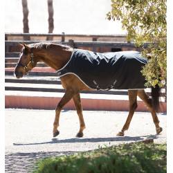 Capa de caminhada Horseware Amigo 200g Preto / prata