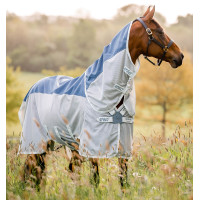 Capa anti-moscas Horseware Amigo AmECO Combi 0g Verde-azulado / cinza Capa anti-moscas Horseware Amigo AmECO Combi 0g Verde-azulado / cinza