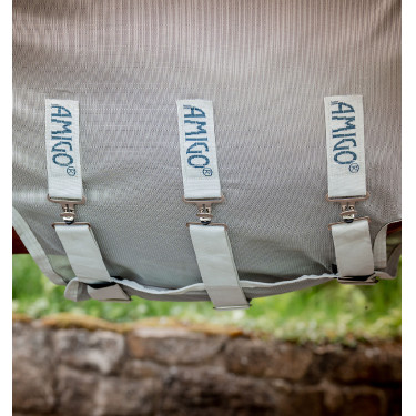 Capa anti-moscas Horseware Amigo AmECO Combi 0g Capa anti-moscas Horseware Amigo AmECO Combi 0g