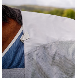 Capa anti-moscas Horseware Amigo AmECO Combi 0g Verde-azulado / cinza