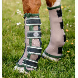 Vliegenbeschermers Horseware Bege / verde Vliegenbeschermers Horseware Bege / verde