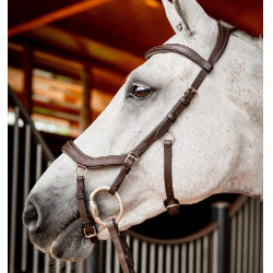 Bridon Horseware Micklem 2 Competição Rambo Havana escuro Castanho Bridon Horseware Micklem 2 Competição Rambo Havana escuro Castanho