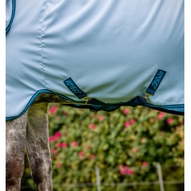 Capa integral Horseware Amigo Ripstop Hoody 0g Azul céu / marinho / azul elétrico Capa integral Horseware Amigo Ripstop Hoody 0g Azul céu / marinho / azul elétrico