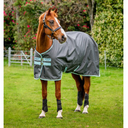 Cobertura Horseware Amigo Hero Ripstop 50g Cinza shadow / azul haze / marinho Cinzento