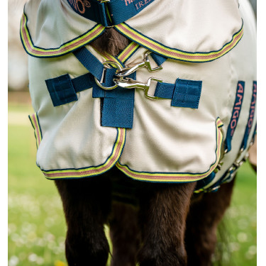 Capa Horseware com pescoço resistente a rasgos Amigo para mini Capa Horseware com pescoço resistente a rasgos Amigo para mini
