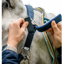 Cabeçada Especial para Pastagem Horseware® Fieldsafe Marinho Azul-marinho