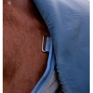 Capa Horseware Rhino HexStop Plus Turnout 0g Cinza / índigo / marinho Cinzento Capa Horseware Rhino HexStop Plus Turnout 0g Cinza / índigo / marinho Cinzento