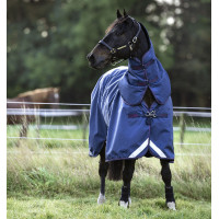 Capa Horseware Rambo Optimo Plus Turnout 0g Marinho / bordô Azul Capa Horseware Rambo Optimo Plus Turnout 0g Marinho / bordô Azul