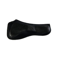 Amortecedor MF DS SW-3DS em camurça com aderência dupla face plana Acavallo Preto Amortecedor MF DS SW-3DS em camurça com aderência dupla face plana Acavallo Preto