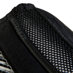 Amortecedor MF DS SW-3DS em camurça com aderência dupla face plana Acavallo Preto