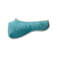 Amortecedor MF DS SW-3DS Louvre & Bamboo Grip em Silicone Plano Edição Especial Acavallo Azul céu Amortecedor MF DS SW-3DS Louvre & Bamboo Grip em Silicone Plano Edição Especial Acavallo Azul céu