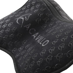 Amortecedor MF HPS CW-CS em camurça com grip de silicone plano Acavallo Amortecedor MF HPS CW-CS em camurça com grip de silicone plano Acavallo