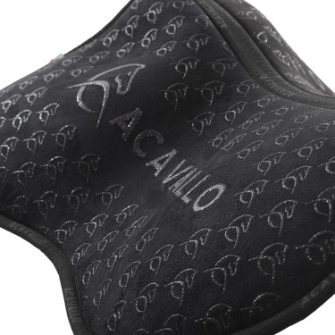 Amortecedor MF HPS CW-CS em camurça com grip de silicone plano Acavallo Amortecedor MF HPS CW-CS em camurça com grip de silicone plano Acavallo