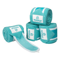 Bandagens antipilling em lã polar Edição Especial Acavallo Azul céu