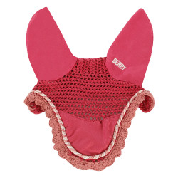 Touca para cavalos Derby em algodão Fúcsia / multicolorido / rosa Touca para cavalos Derby em algodão Fúcsia / multicolorido / rosa