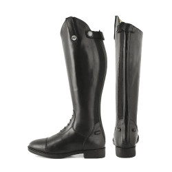 Botas de equitação júnior Derby com atacadores modelo regular