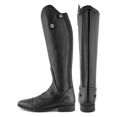 Botas de equitação Derby com atacadores e fecho traseiro Botas de equitação Derby com atacadores e fecho traseiro