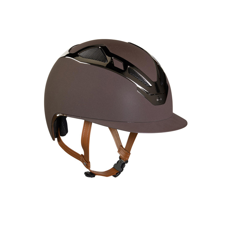 Capacete Suomy Apex Chrome Marrom Fosco
