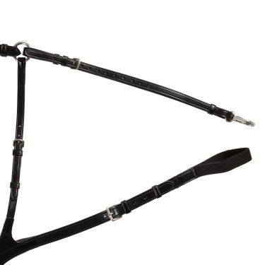 Peitoral anatômico de 5 pontos Acavallo Preto