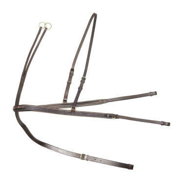 Martingale e peitoral Denver Castanho escuro