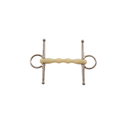 Freio de bochechas inteiras com embocadura mullen Happy Mouth