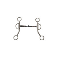 Mors en acier inoxydable avec incrustations en cuivre Pool's