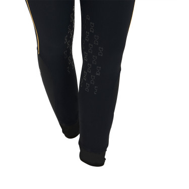 Calça de equitação feminina corte slim com grip nos joelhos Equestro Calça de equitação feminina corte slim com grip nos joelhos Equestro
