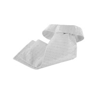 Peitoral com bordas em prata Equestro Branco