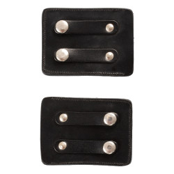 Porta-número de concurso com 4 dígitos 12x8 cm Equestro Preto