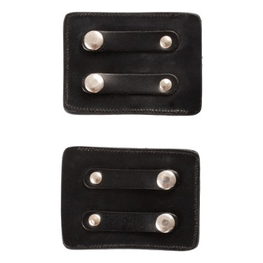 Porta-número de concurso com 4 dígitos 12x8 cm Equestro Preto