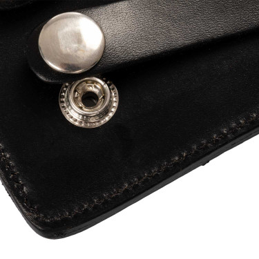 Porta-número de concurso com 4 dígitos 12x8 cm Equestro Preto