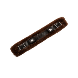 Protetor de cilha Classic gel em pele de carneiro sintética Acavallo