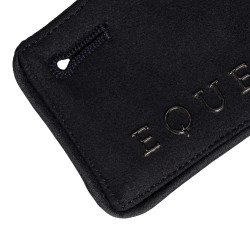 Aba removível para fraque feminino com inscrição em silicone Equestro Marinho Azul-marinho