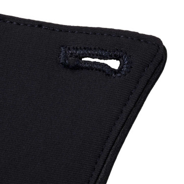 Aba removível para fraque feminino com inscrição em silicone Equestro Marinho Azul-marinho