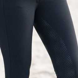 Calça Horze Grand Prix com fundo de silicone feminino Preto Calça Horze Grand Prix com fundo de silicone feminino Preto
