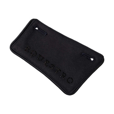 Aba de reposição para fraque feminino com lantejoulas Equestro Marinho Azul-marinho