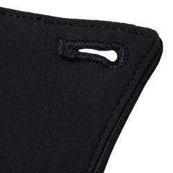 Aba de reposição para fraque feminino com lantejoulas Equestro Marinho Azul-marinho